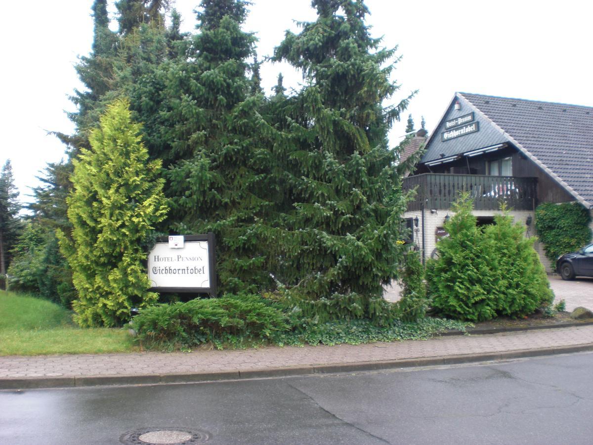 Hotel Garni Eichhornkobel Faßberg Eksteriør billede