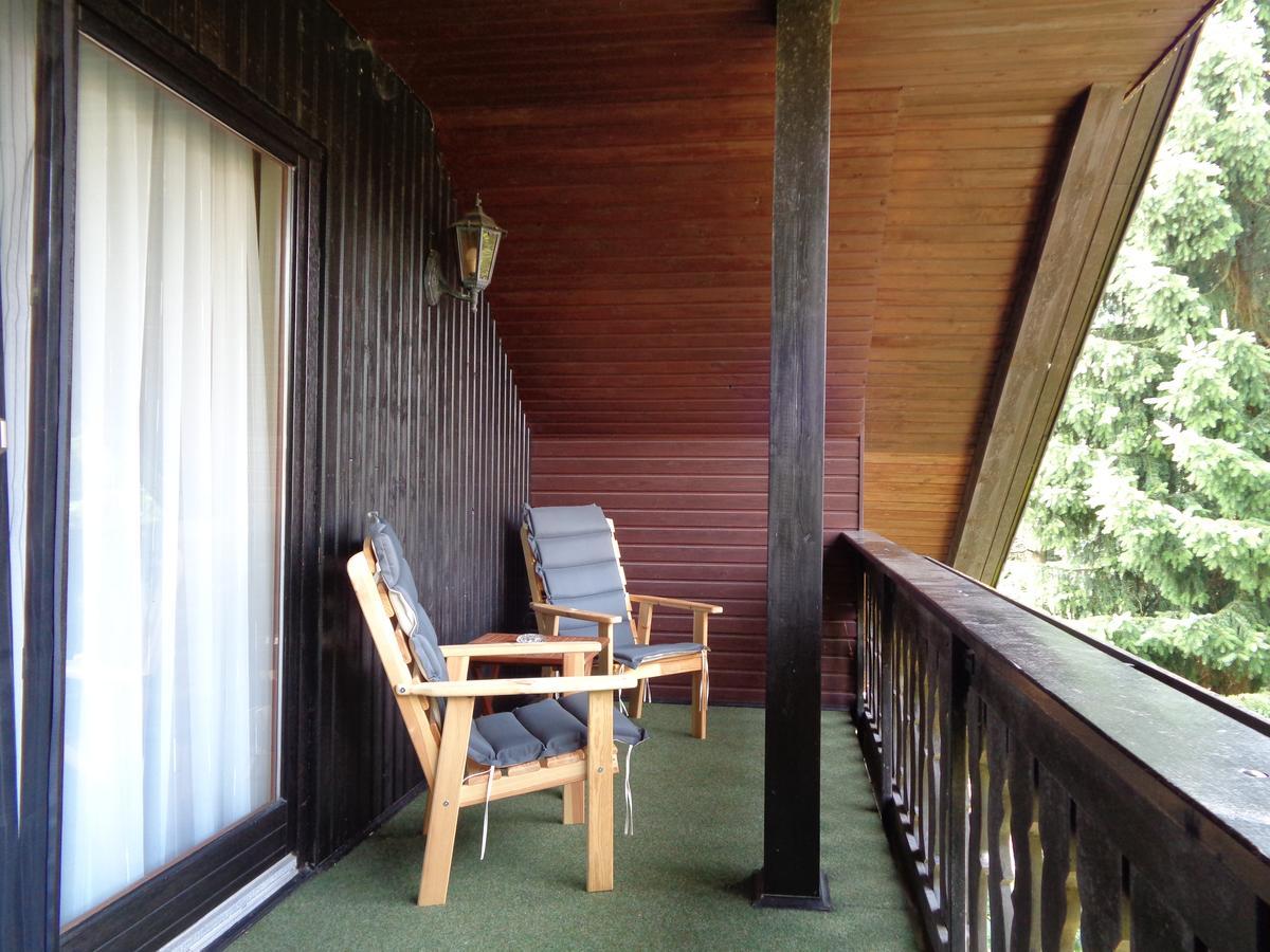 Hotel Garni Eichhornkobel Faßberg Eksteriør billede